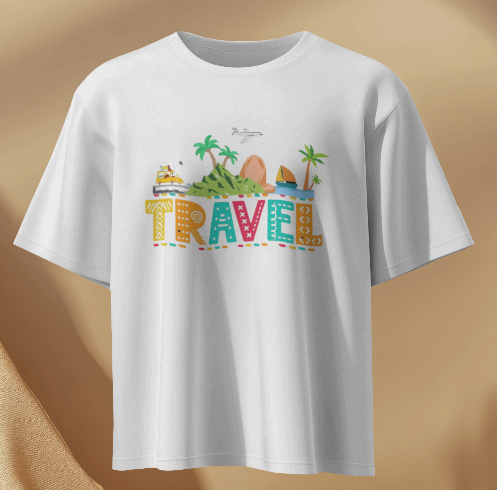 Round Neck Short sleeve cotton T shirts