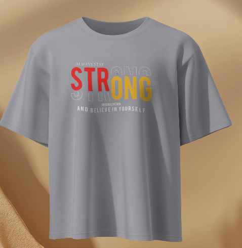 Round Neck Short sleeve cotton T shirt